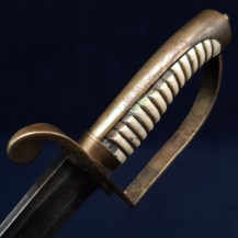 British Circa 1790 Naval Officers Fighting Sword, Thurkle 149